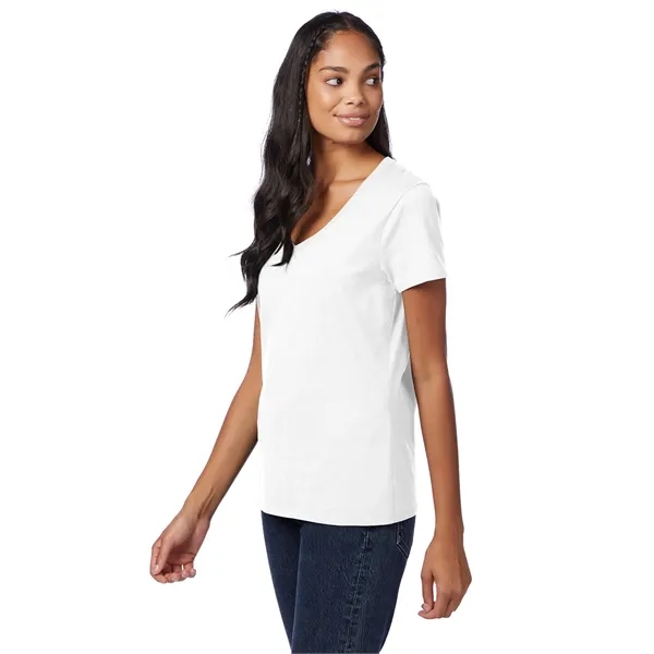 Hanes Ladies' Perfect-T V-Neck T-Shirt - Hanes Ladies' Perfect-T V-Neck T-Shirt - Image 112 of 141