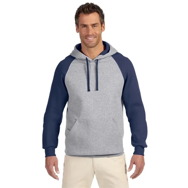 Jerzees Adult NuBlend® Colorblock Raglan Pullover Hooded ... - Jerzees Adult NuBlend® Colorblock Raglan Pullover Hooded ... - Image 18 of 23