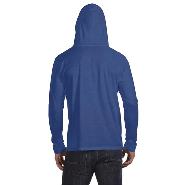 Gildan Adult Lightweight Long-Sleeve Hooded T-Shirt - Gildan Adult Lightweight Long-Sleeve Hooded T-Shirt - Image 50 of 51