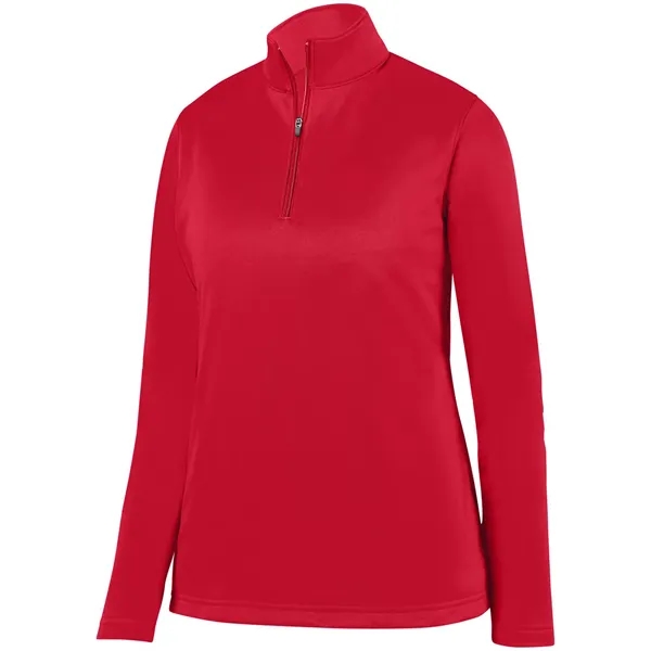 Augusta Sportswear Ladies' Wicking Fleece Quarter-Zip Pul... - Augusta Sportswear Ladies' Wicking Fleece Quarter-Zip Pul... - Image 6 of 15