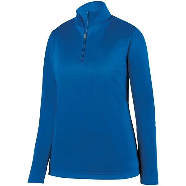 Augusta Sportswear Ladies' Wicking Fleece Quarter-Zip Pul... - Augusta Sportswear Ladies' Wicking Fleece Quarter-Zip Pul... - Image 7 of 15