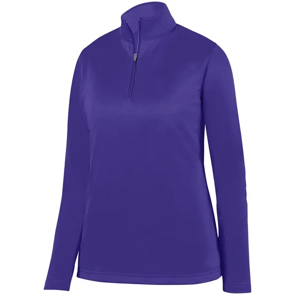 Augusta Sportswear Ladies' Wicking Fleece Quarter-Zip Pul... - Augusta Sportswear Ladies' Wicking Fleece Quarter-Zip Pul... - Image 10 of 15