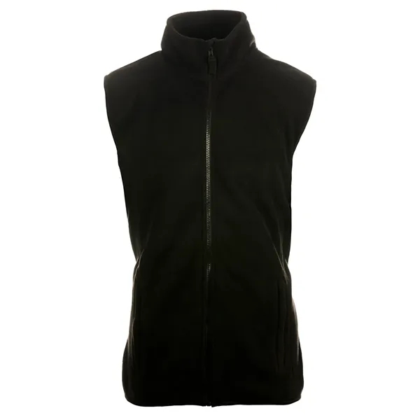 Burnside Men's Polar Fleece Vest - Burnside Men's Polar Fleece Vest - Image 3 of 12