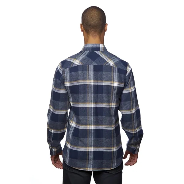 Burnside Men's Snap-Front Flannel Shirt - Burnside Men's Snap-Front Flannel Shirt - Image 11 of 20