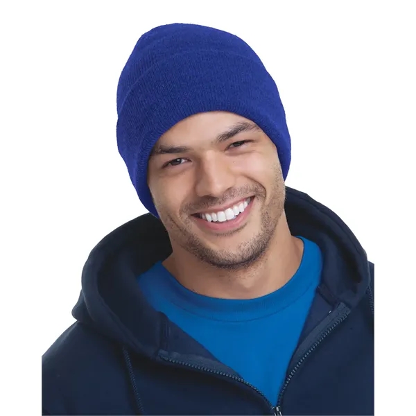 Bayside USA Made Knit Cuff Beanie - Bayside USA Made Knit Cuff Beanie - Image 17 of 28