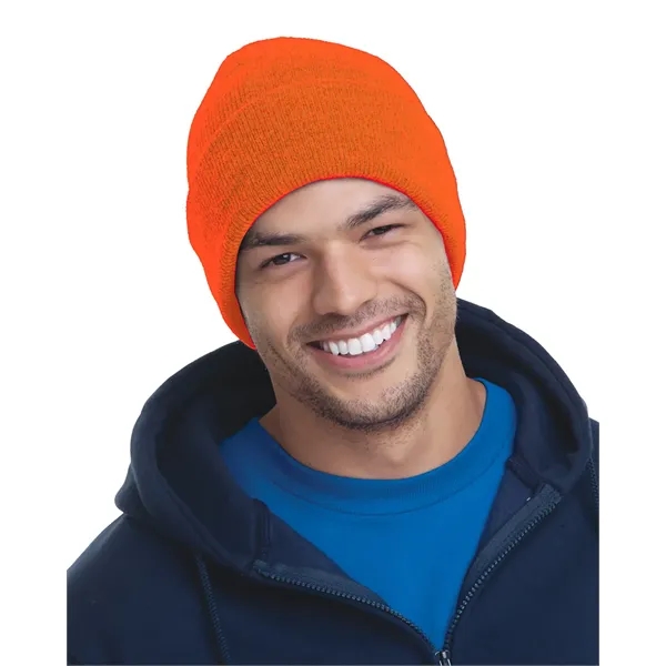 Bayside USA Made Knit Cuff Beanie - Bayside USA Made Knit Cuff Beanie - Image 18 of 28