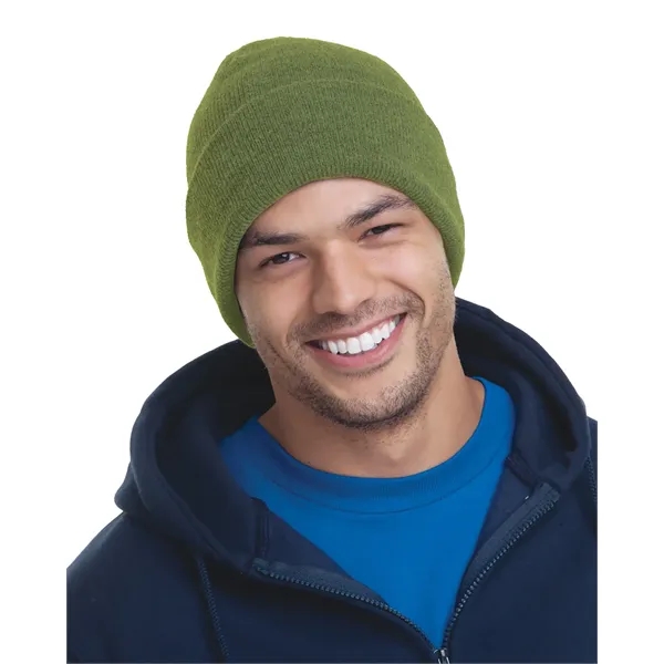 Bayside USA Made Knit Cuff Beanie - Bayside USA Made Knit Cuff Beanie - Image 26 of 28