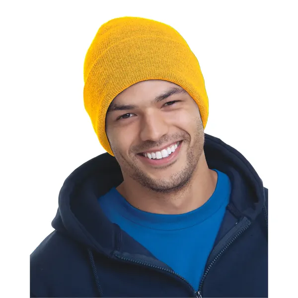 Bayside USA Made Knit Cuff Beanie - Bayside USA Made Knit Cuff Beanie - Image 20 of 28