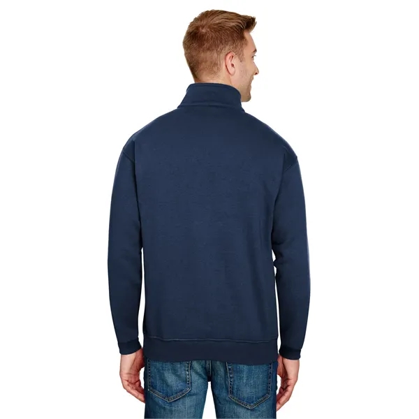 Bayside Unisex USA Made Quarter-Zip Pullover Sweatshirt - Bayside Unisex USA Made Quarter-Zip Pullover Sweatshirt - Image 37 of 42