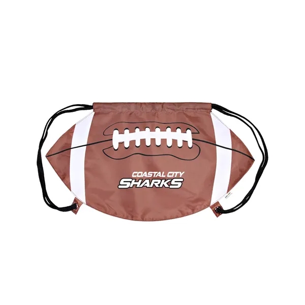GameTime Football Drawstring Bag - GameTime Football Drawstring Bag - Image 0 of 3