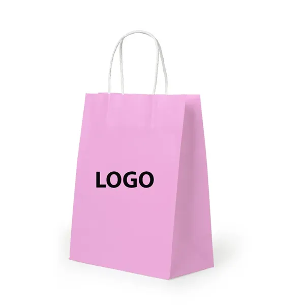 Colorful Paper Gift Bags 8x11x4" - Colorful Paper Gift Bags 8x11x4" - Image 0 of 5