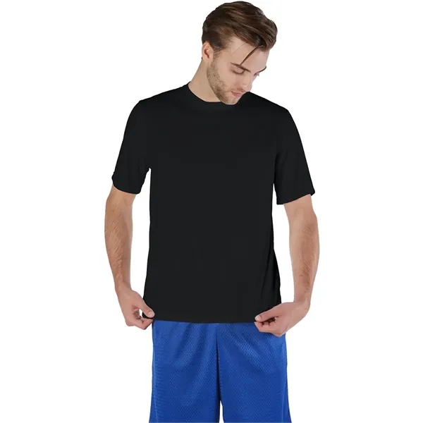 Champion Adult Double Dry® Interlock T-Shirt - Champion Adult Double Dry® Interlock T-Shirt - Image 7 of 9