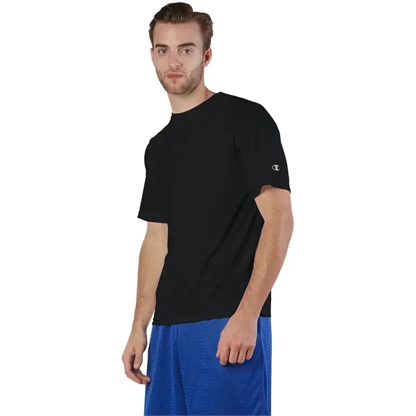 Champion Adult Double Dry® Interlock T-Shirt - Champion Adult Double Dry® Interlock T-Shirt - Image 8 of 9