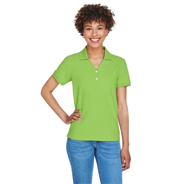 Devon & Jones Ladies' Pima Pique Y-Collar Polo - Devon & Jones Ladies' Pima Pique Y-Collar Polo - Image 73 of 142