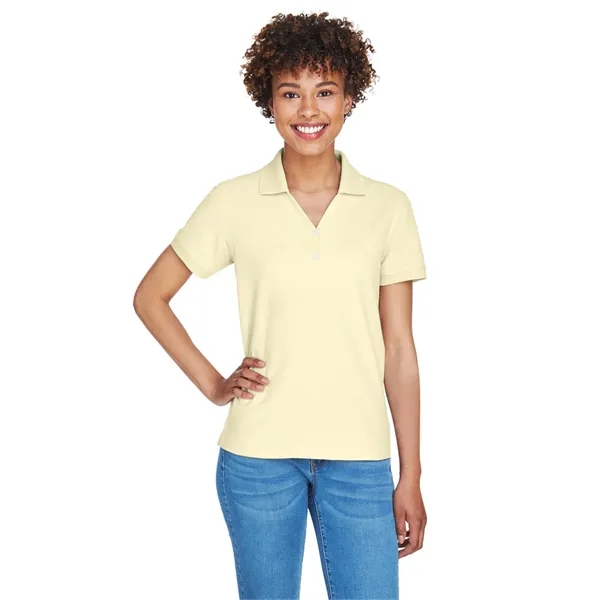 Devon & Jones Ladies' Pima Pique Y-Collar Polo - Devon & Jones Ladies' Pima Pique Y-Collar Polo - Image 134 of 142