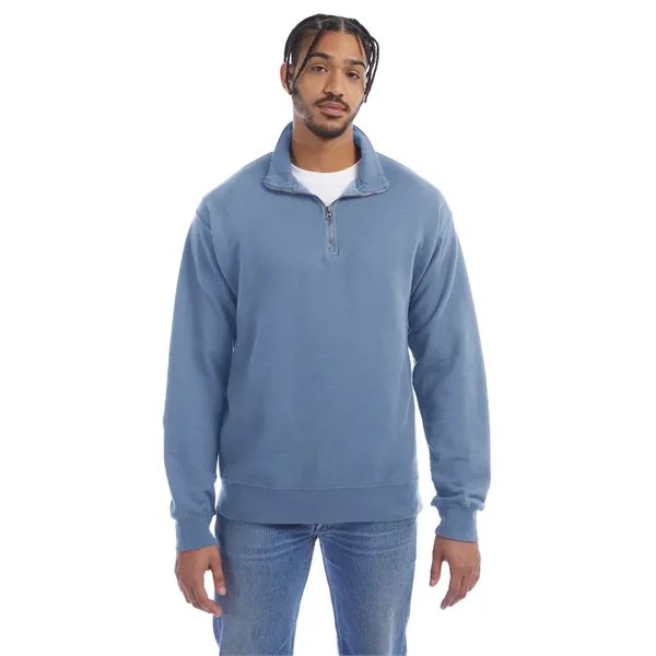 ComfortWash by Hanes Unisex Quarter-Zip Sweatshirt - ComfortWash by Hanes Unisex Quarter-Zip Sweatshirt - Image 5 of 29