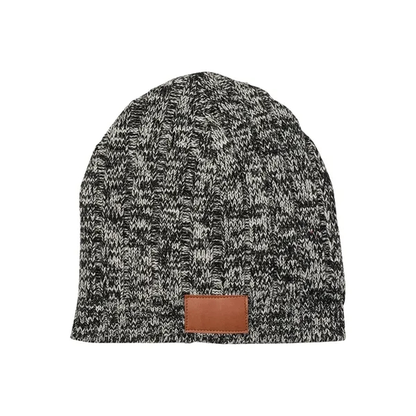 Leeman Heathered Knit Beanie - Leeman Heathered Knit Beanie - Image 3 of 5