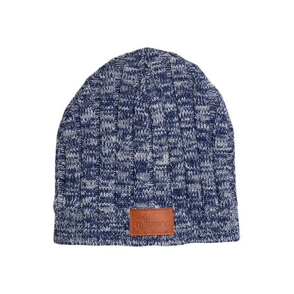 Leeman Heathered Knit Beanie - Leeman Heathered Knit Beanie - Image 5 of 5