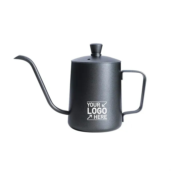 350ml Stainless Gooseneck Pour Over Coffee Kettles Tea Pots - 350ml Stainless Gooseneck Pour Over Coffee Kettles Tea Pots - Image 0 of 3