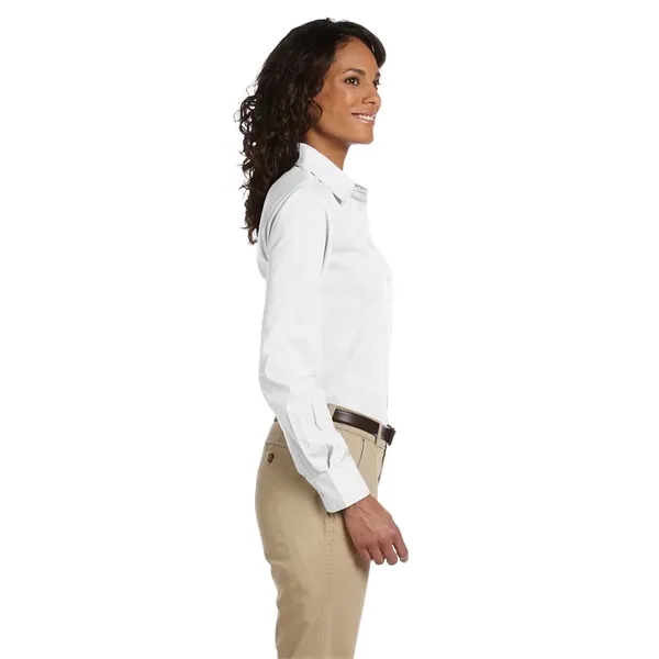 Harriton Ladies' Essential Poplin - Harriton Ladies' Essential Poplin - Image 19 of 41