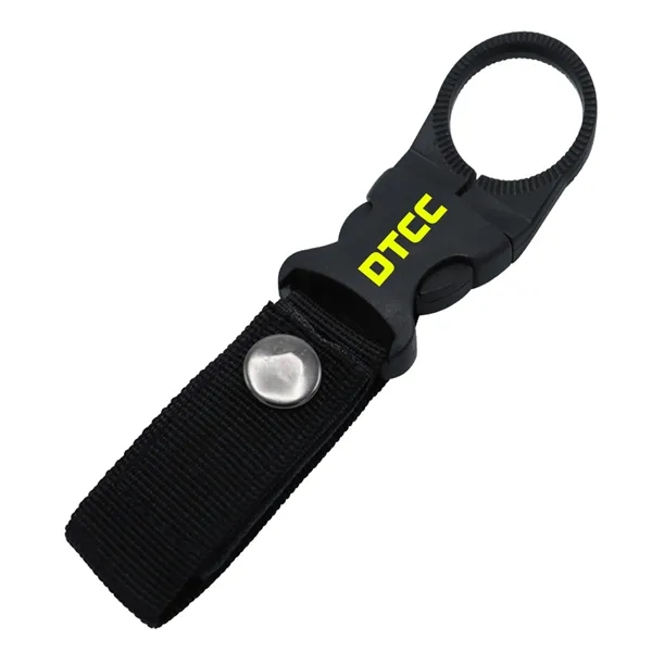 Outdoor Tactical Nylon Water Bottle Holder Clip - Outdoor Tactical Nylon Water Bottle Holder Clip - Image 2 of 3