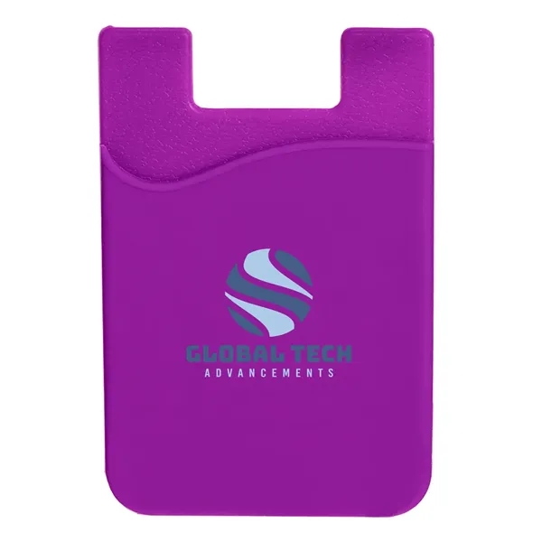 Econo Silicone Mobile Cell Phone Wallet - Econo Silicone Mobile Cell Phone Wallet - Image 30 of 35