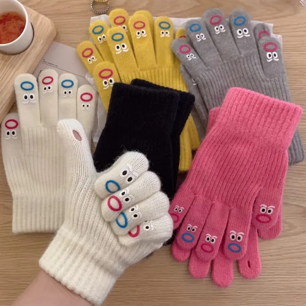 Winter Touch Screen Knitted Warm Gloves - Winter Touch Screen Knitted Warm Gloves - Image 1 of 1