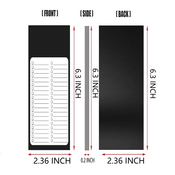 Custom Printed Magnetic Memo Note Pads - Custom Printed Magnetic Memo Note Pads - Image 1 of 2