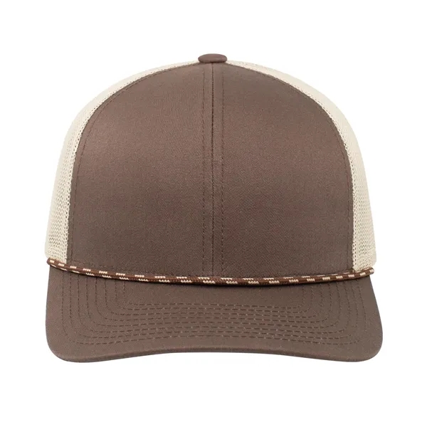 Pacific Headwear Trucker Snapback Braid Cap - Pacific Headwear Trucker Snapback Braid Cap - Image 2 of 70