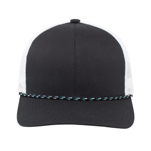 Pacific Headwear Trucker Snapback Braid Cap - Pacific Headwear Trucker Snapback Braid Cap - Image 8 of 70