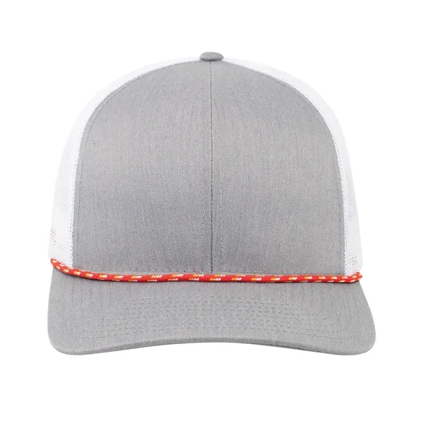 Pacific Headwear Trucker Snapback Braid Cap - Pacific Headwear Trucker Snapback Braid Cap - Image 14 of 70