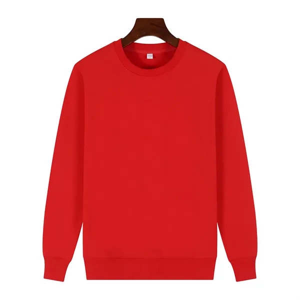 Unisex Round Neck Long Sleeve Pullover Top - Unisex Round Neck Long Sleeve Pullover Top - Image 1 of 7