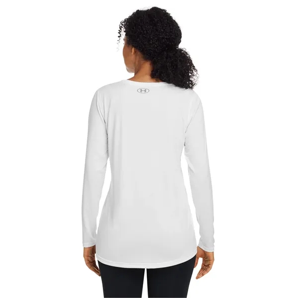 Under Armour Ladies' Team Tech Long-Sleeve T-Shirt - Under Armour Ladies' Team Tech Long-Sleeve T-Shirt - Image 22 of 55