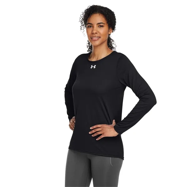 Under Armour Ladies' Team Tech Long-Sleeve T-Shirt - Under Armour Ladies' Team Tech Long-Sleeve T-Shirt - Image 31 of 55