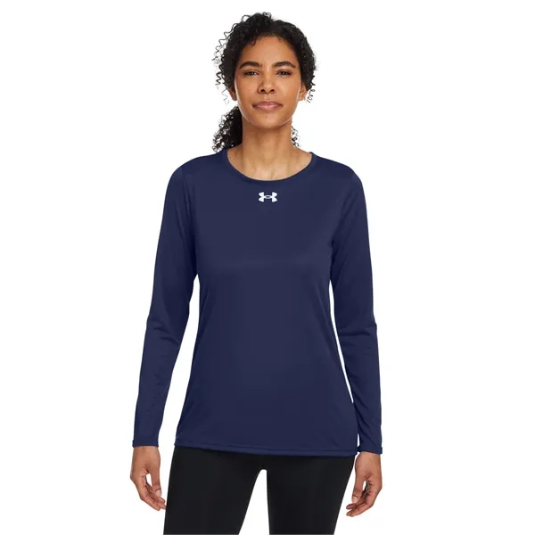 Under Armour Ladies' Team Tech Long-Sleeve T-Shirt - Under Armour Ladies' Team Tech Long-Sleeve T-Shirt - Image 12 of 55