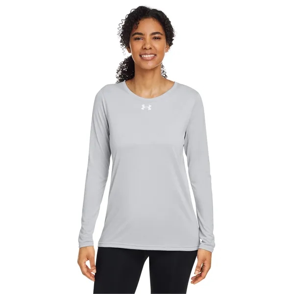 Under Armour Ladies' Team Tech Long-Sleeve T-Shirt - Under Armour Ladies' Team Tech Long-Sleeve T-Shirt - Image 18 of 55