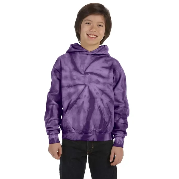 Tie-Dye Youth Pullover Hooded Sweatshirt - Tie-Dye Youth Pullover Hooded Sweatshirt - Image 57 of 83