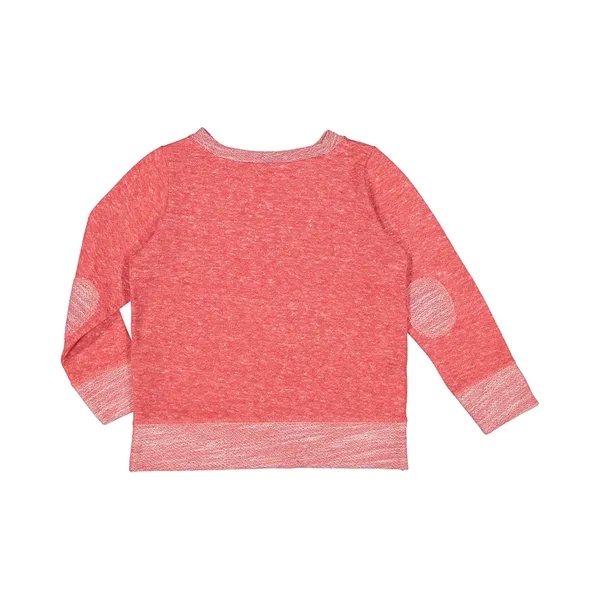 Rabbit Skins Toddler Harborside Melange French Terry Crew... - Rabbit Skins Toddler Harborside Melange French Terry Crew... - Image 19 of 27