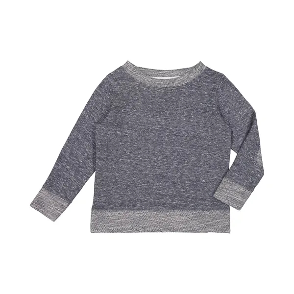 Rabbit Skins Toddler Harborside Melange French Terry Crew... - Rabbit Skins Toddler Harborside Melange French Terry Crew... - Image 20 of 27