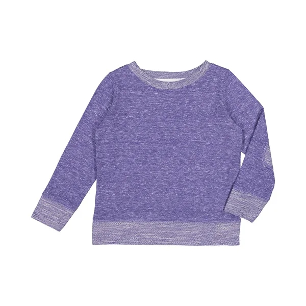 Rabbit Skins Toddler Harborside Melange French Terry Crew... - Rabbit Skins Toddler Harborside Melange French Terry Crew... - Image 22 of 27