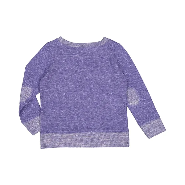 Rabbit Skins Toddler Harborside Melange French Terry Crew... - Rabbit Skins Toddler Harborside Melange French Terry Crew... - Image 24 of 27