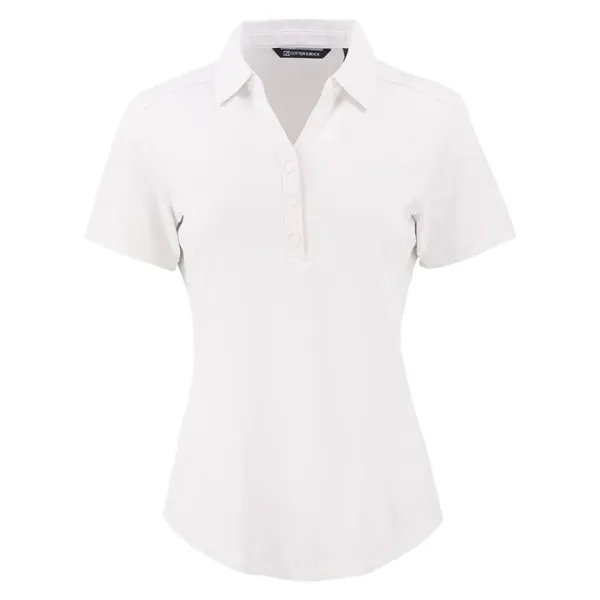 Cutter & Buck Forge Eco Stretch Recycled Womens Short Sle... - Cutter & Buck Forge Eco Stretch Recycled Womens Short Sle... - Image 14 of 29