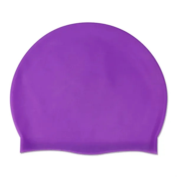 Silicone Swimming Cap - Silicone Swimming Cap - Image 10 of 12