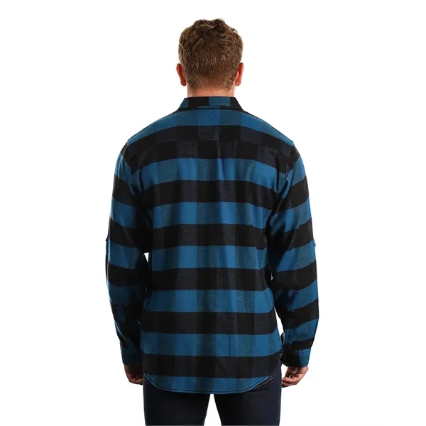 Burnside Men's Plaid Flannel Shirt - Burnside Men's Plaid Flannel Shirt - Image 120 of 138