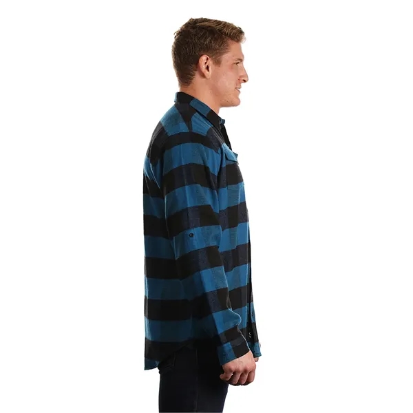 Burnside Men's Plaid Flannel Shirt - Burnside Men's Plaid Flannel Shirt - Image 121 of 138