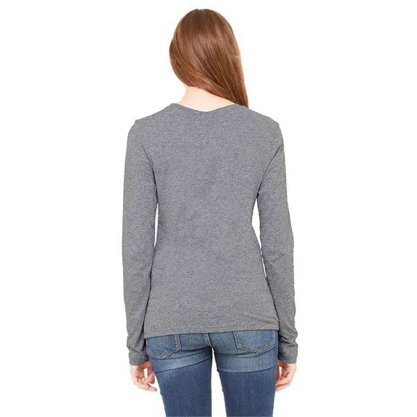 Bella + Canvas Ladies' Jersey Long-Sleeve T-Shirt - Bella + Canvas Ladies' Jersey Long-Sleeve T-Shirt - Image 42 of 68