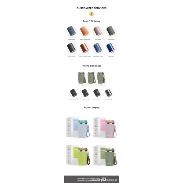 12oz New vacuum double wall coffee mug tumbler - 12oz New vacuum double wall coffee mug tumbler - Image 10 of 10