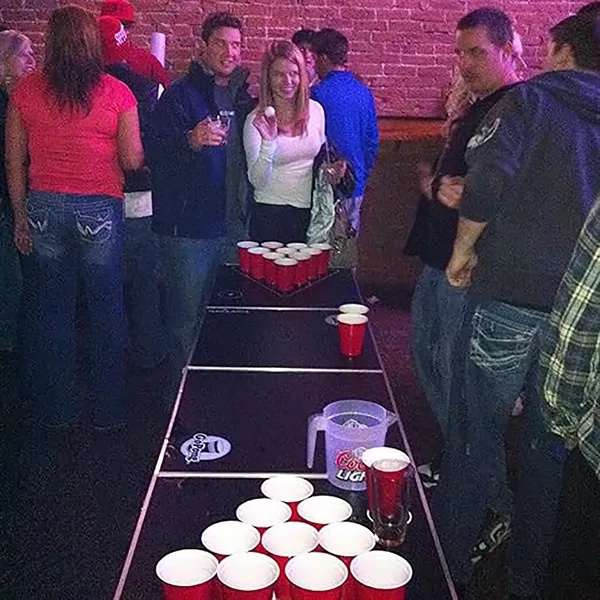 8 Foot Portable Beer Pong/Tailgate Tables - 8 Foot Portable Beer Pong/Tailgate Tables - Image 2 of 3