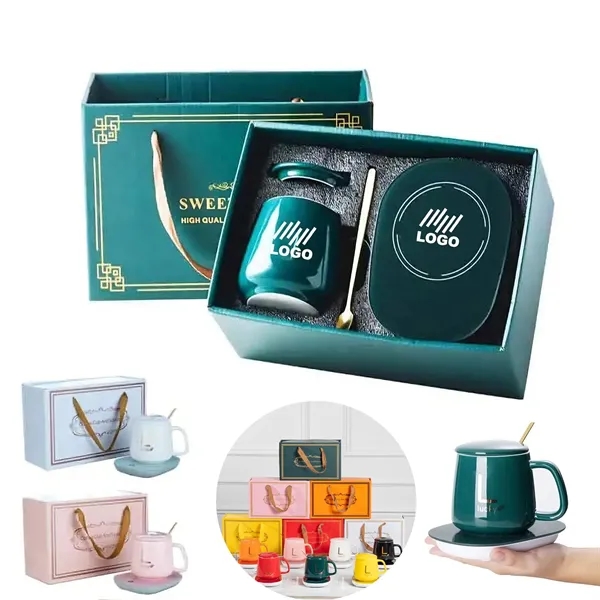 Coffee Mug Warmer Set With Gift Box - Coffee Mug Warmer Set With Gift Box - Image 0 of 7
