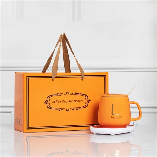 Coffee Mug Warmer Set With Gift Box - Coffee Mug Warmer Set With Gift Box - Image 6 of 7